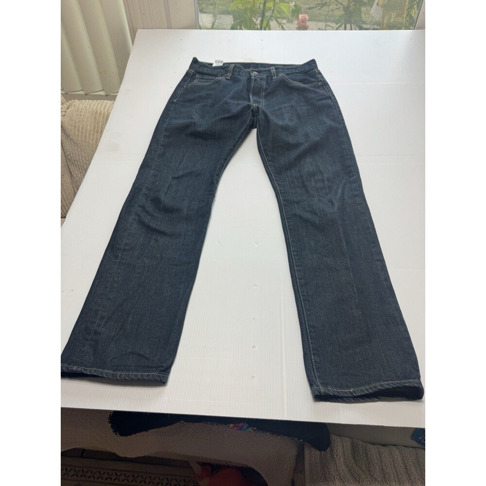 Levi’s 501 Original Fit Men’s Jeans W30 L30 Blue Denim Straight Leg Button Fly